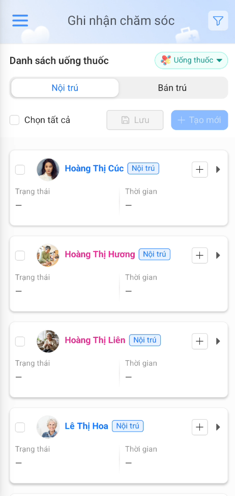 Checklist phát thuốc